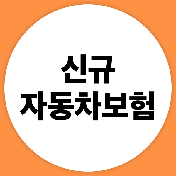 신규자동차보험