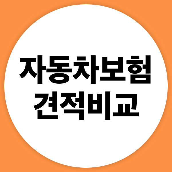 자동차보험견적비교